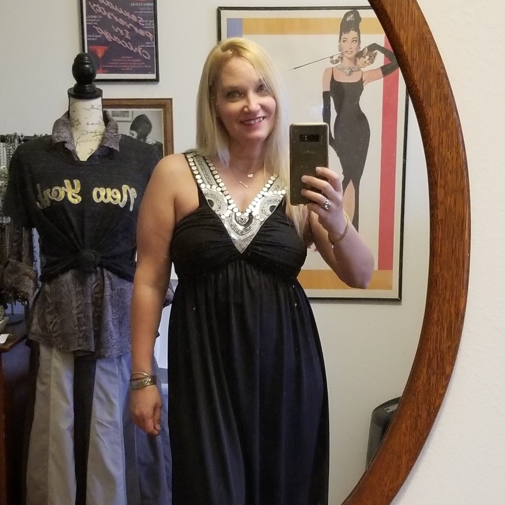 Bailey Blue Maxi dress